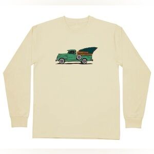 Infinity Brands Adult unisex Off-white Jersey Long sleeve T-shirt XL